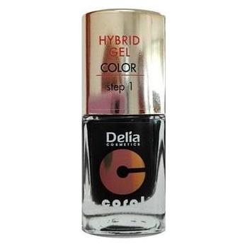 Delia Cosmetics Cosmetics Coral Hybrid Gel Nail Polish No. 26 Black 11ml (Black, Gel-Effekt Nagellack) (41932417)