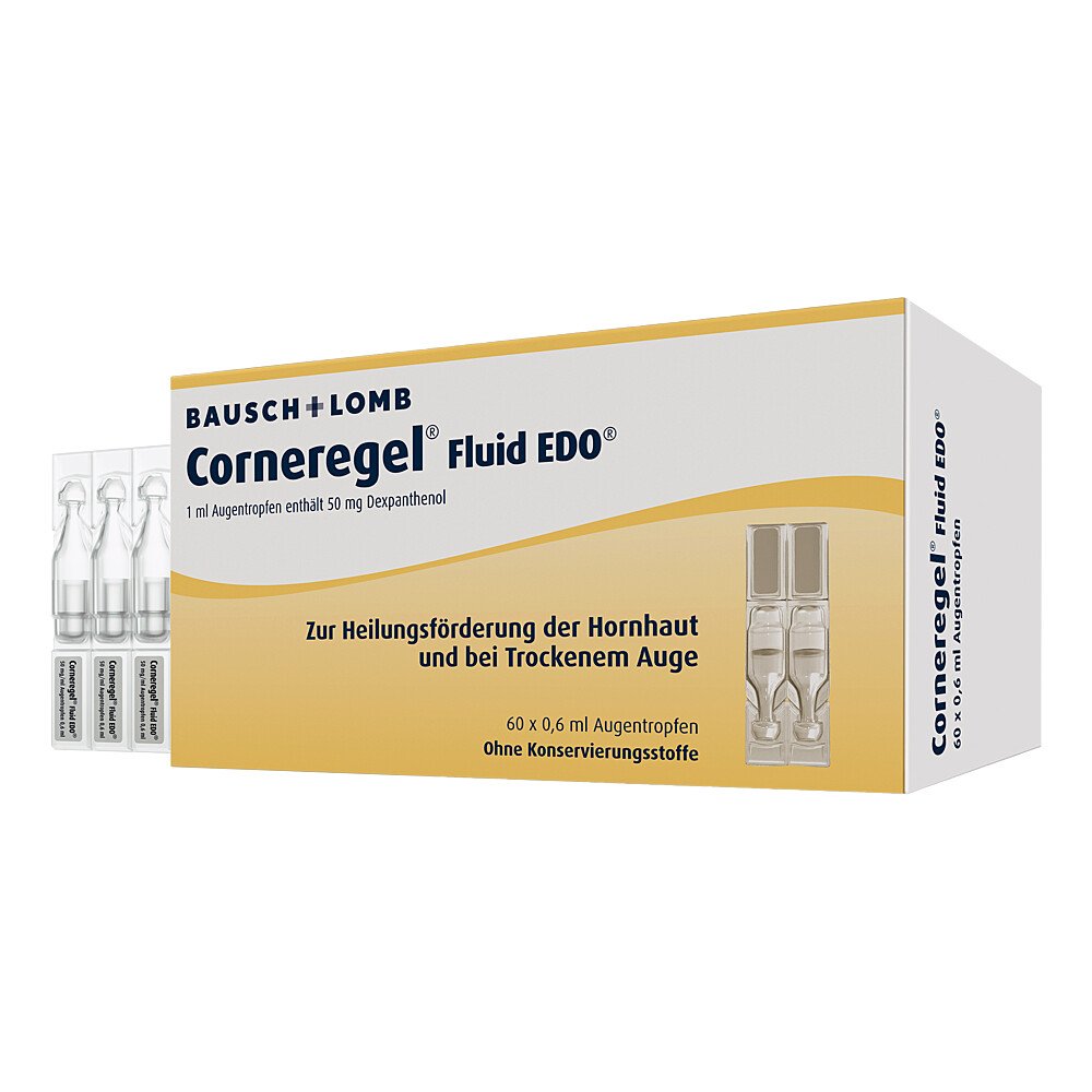 Dr. Gerhard Mann Corneregel Fluid EDO unterstützt die Wundheilung am Auge 03422285