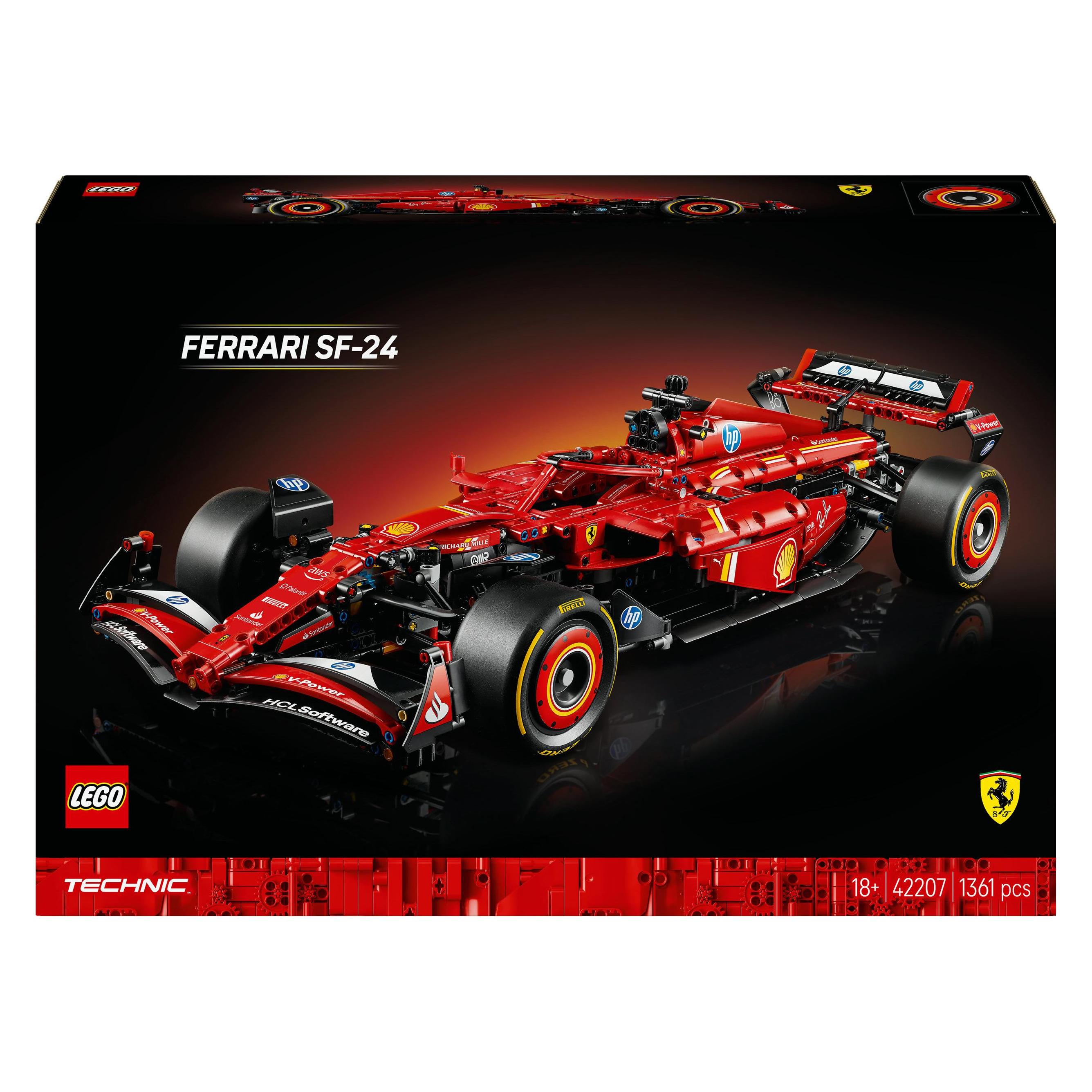LEGO Ferrari SF-24 F1 Rennauto (42207, LEGO Technic) (42207)