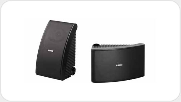 Yamaha NS-AW 592 Außenlautsprecher Paar *schwarz* YA246362