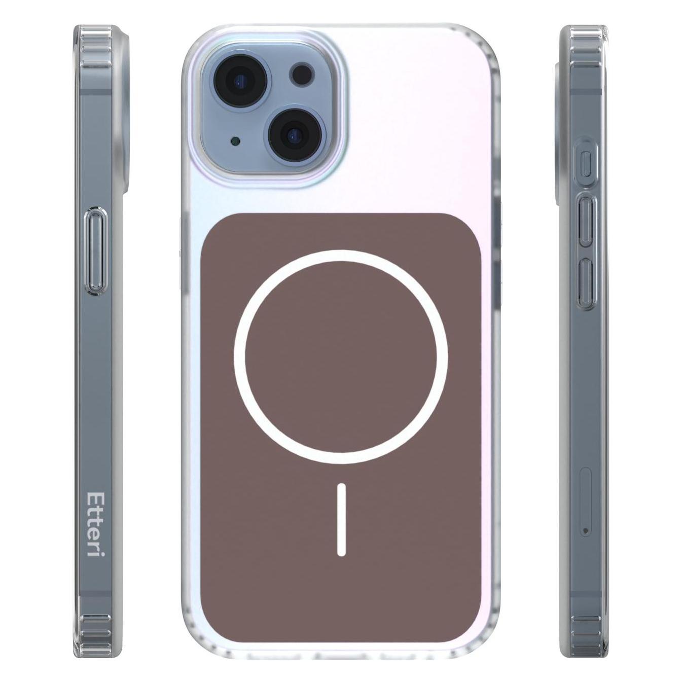 Etteri Hidden Pearl case for iPhone 14 6,1" brown (Apple iPhone 14) (67252348)