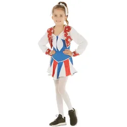 Cheerleaderkostüm "Little Silverstar" für Mädchen