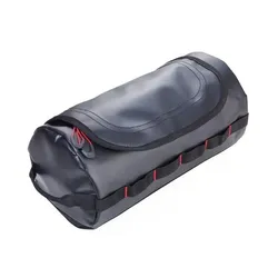 TROIKA BAG30/BK Kulturtasche/Kosmetikkoffer Kulturbeutel Plane Schwarz