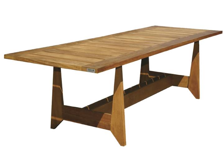 Tuintafel hardhout 90x266cm
