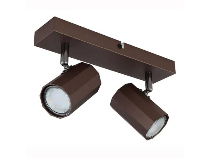 Deckenlampe Deckenleuchte Deckenstrahler Spotlampe verstellbar bronze L 26 cm