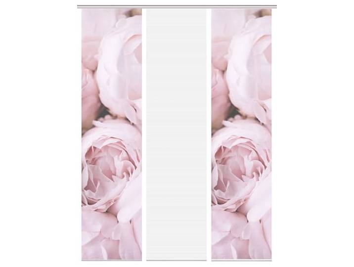 VISION S 3er-Set Schiebegardinen Rosana, halbtransparent, Höhe 260 cm, Rose