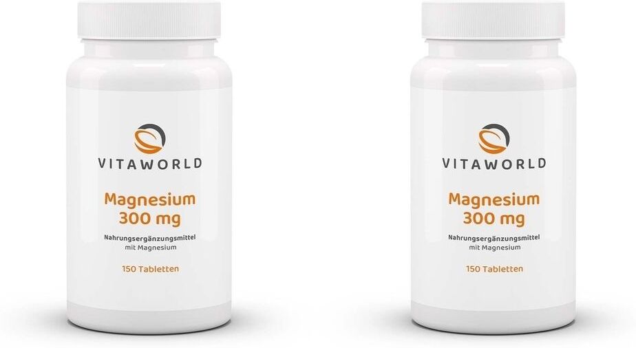 vitaworld Magnesium 300 Tabletten 2x 2x150 St