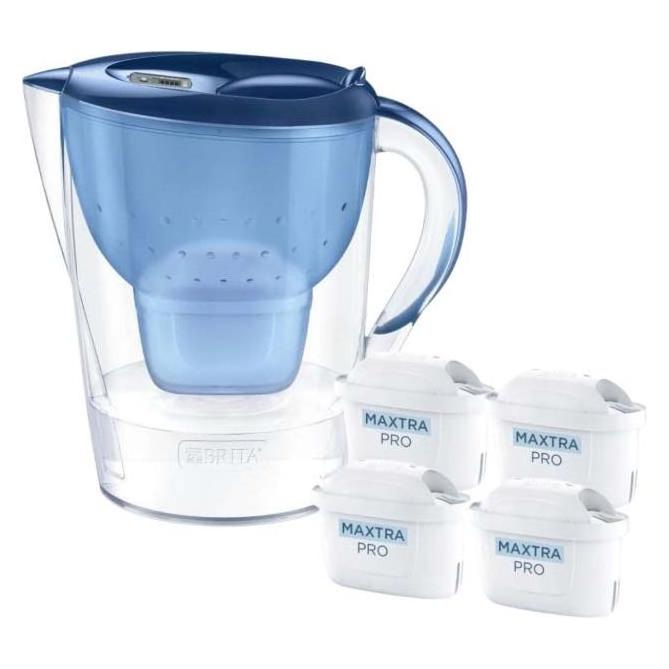 Brita Dzbanek filtrujący Marella+4wkłady MaxtraProPP (2 4l niebieski) (2.40 l) (1056047)