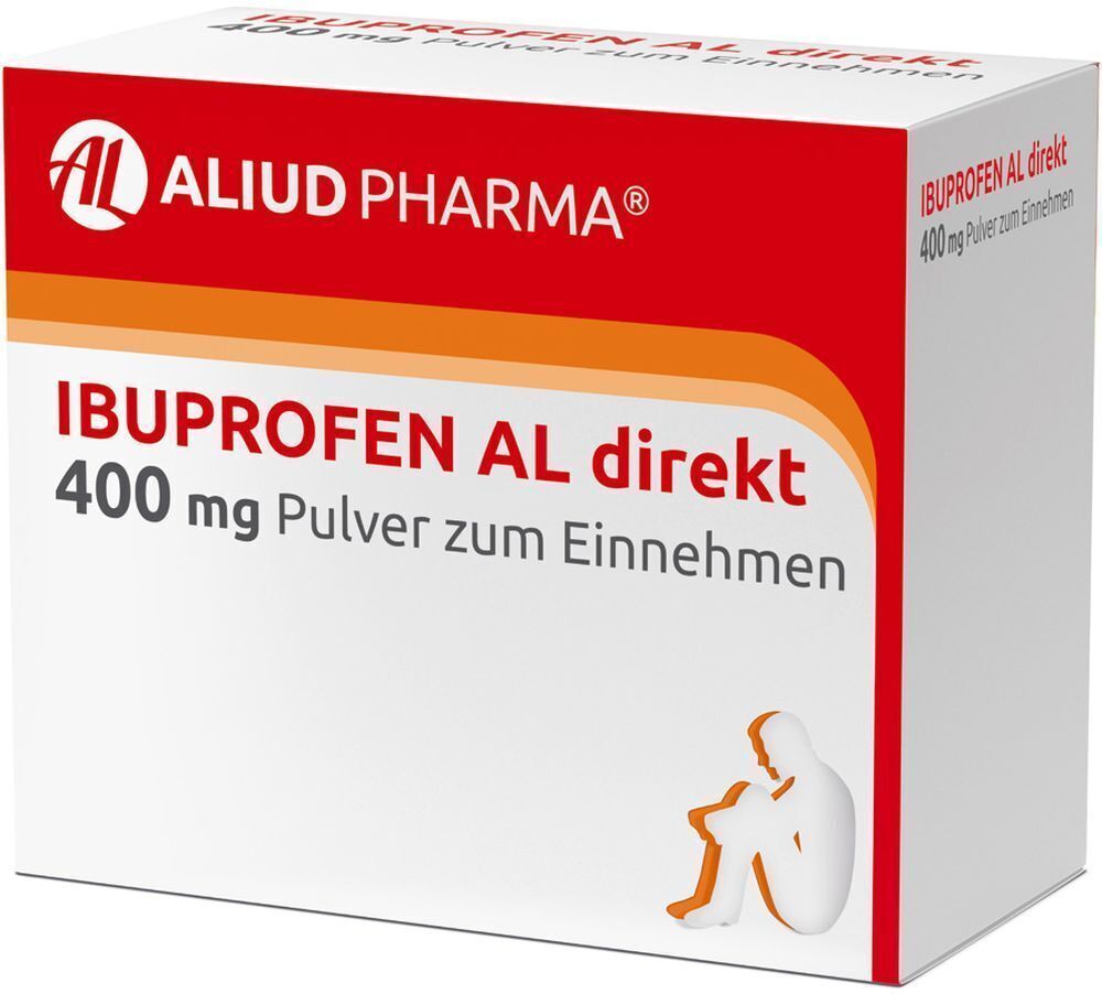 ALIUD Ibuprofen AL direkt 400 mg Pulver zum Einnehmen 2x 2x20 St