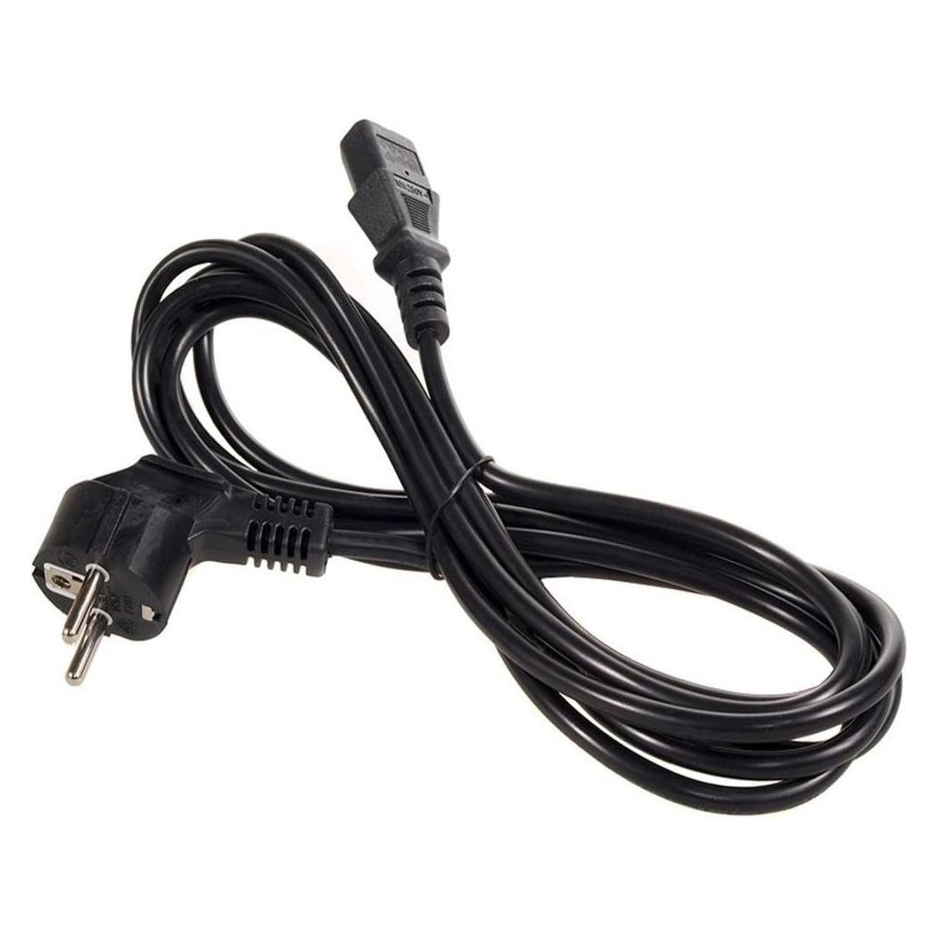 Maclean Cable d'alimentation 3m (Noir) (3 m) (MCTV-692)