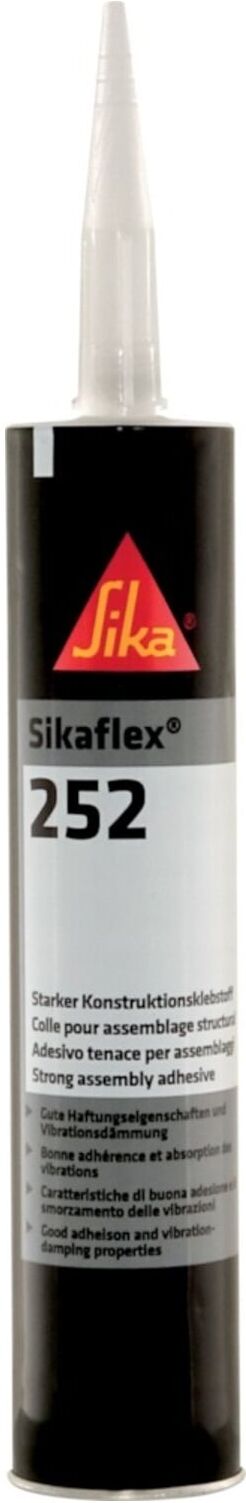 Sikaflex 252 300ml Kart. schwarz (MDI) (7195)