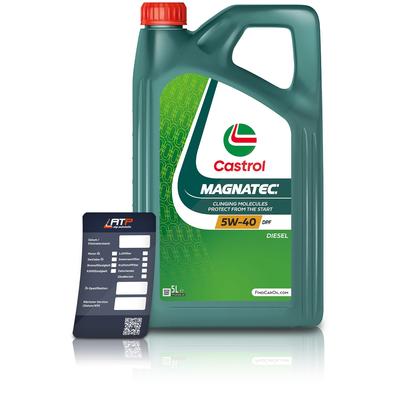 Castrol 5 L Magnatec 5W-40 DPF + Ölwechsel-Anhänger [Hersteller-Nr. 15F913]