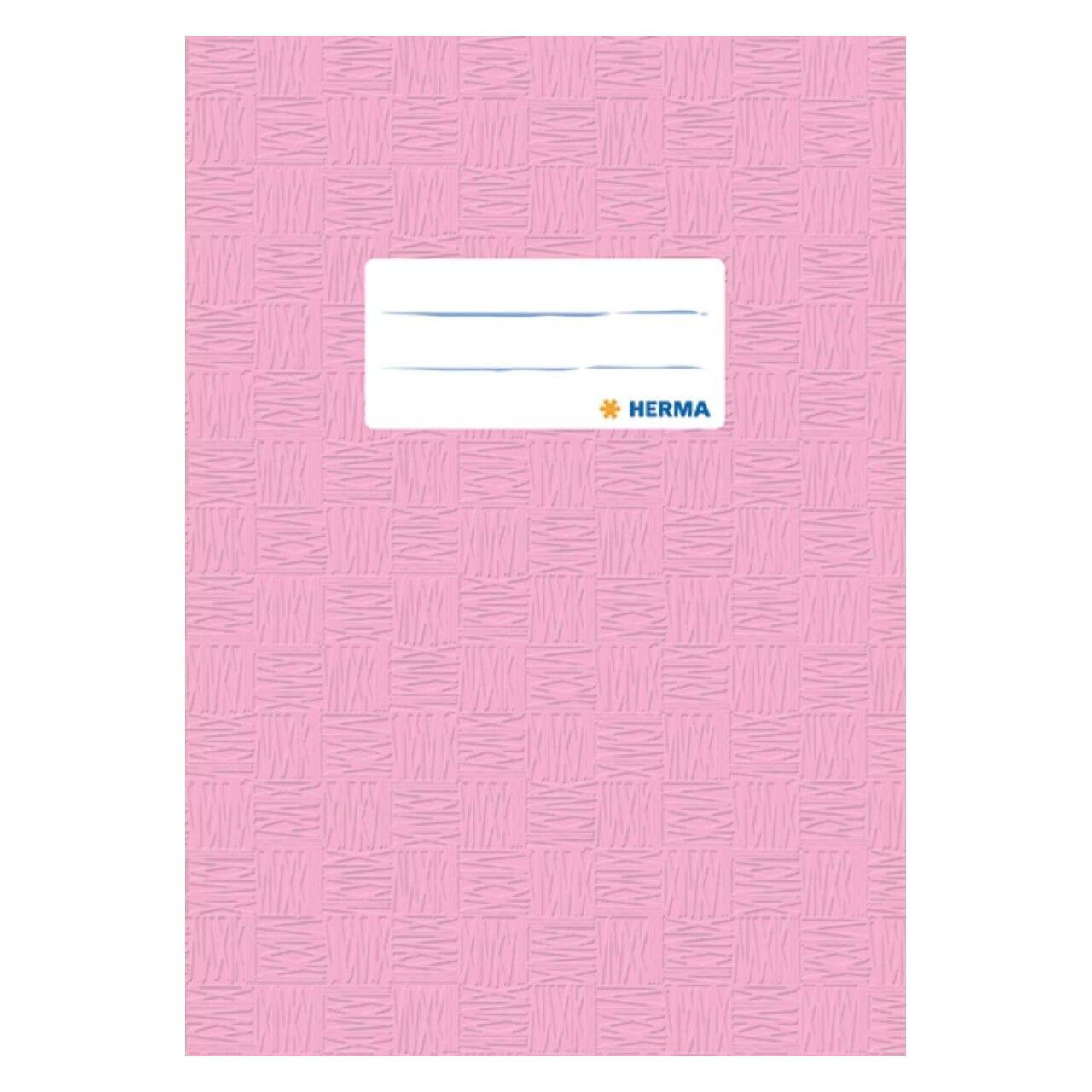 Herma Heftschoner, DIN A5, aus PP, rosa gedeckt (A5) (7431)