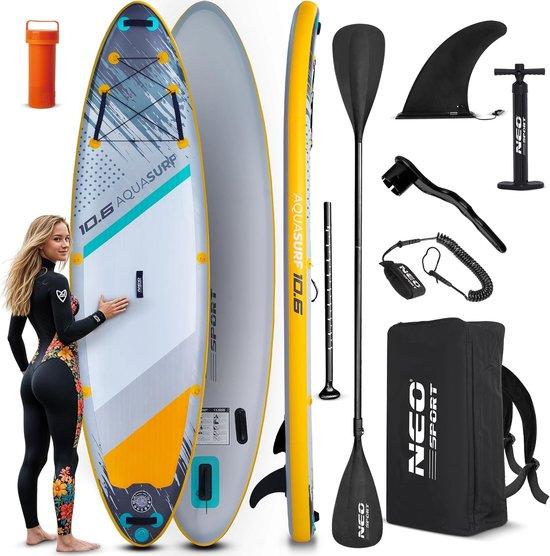 Aufblasbares SUP-Board - 320 cm - Inklusive Zubehör-Set - Für Sport und Freizeit