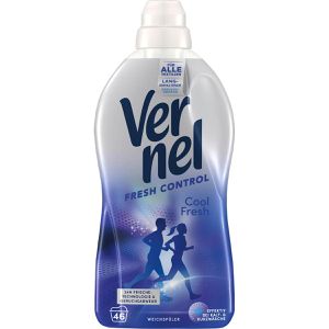 Vernel Weichspüler Fresh Control Cool Fresh, langanhaltende Geruchsabwehr, 1,012 Liter, 46 Waschladungen