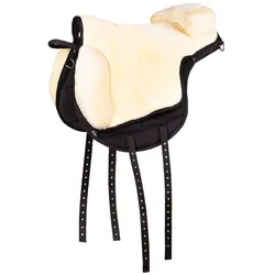 Reitkissen QHP Bareback Pad Kunstfell