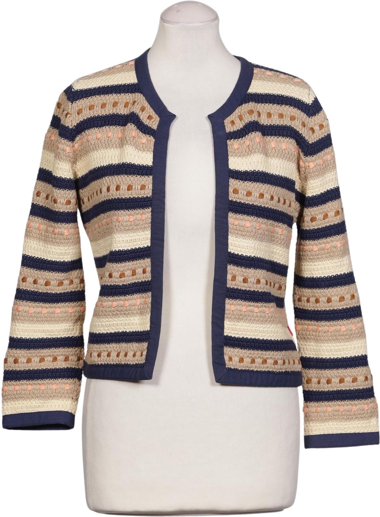 Jackpot Damen Strickjacke, Mehrfarbig, Gr. M, Baumwolle - Second Hand