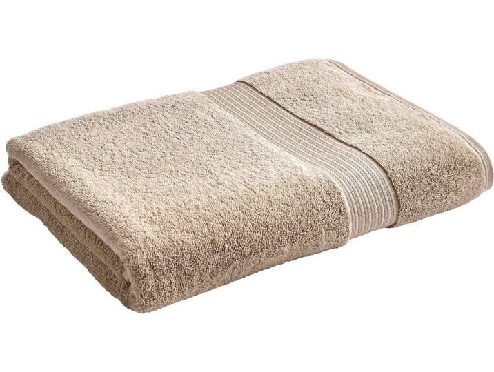 Strandtücher CHRISTY Supreme , grau (stone), B:100cm L:180cm, Walkfrottier, Obermaterial: 100% Baumwolle, Handtücher, Strandtücher, Premium Handtuch in Luxusqualität, 650g/m², 100 x 180, 2er Set