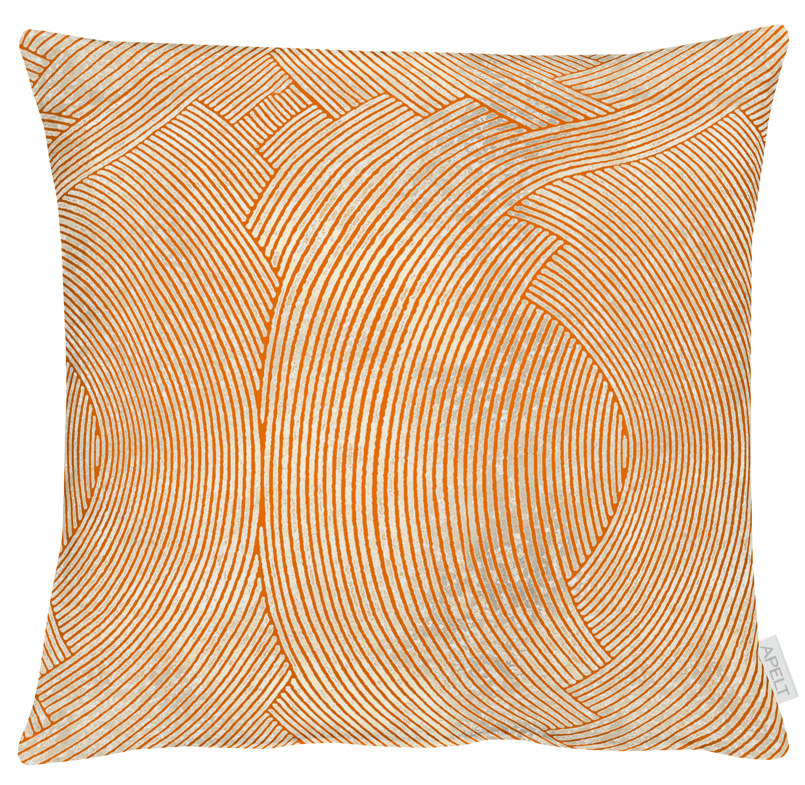 home24 Kussensloop Loft Style oranje mixweefsel 49 x 49 cm