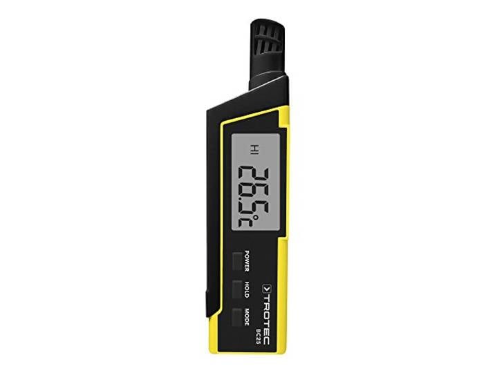 TROTEC Thermohygrometer BC25 incl. hitte-index (HI) en gevoelstemperatuur (WGBT) indicator