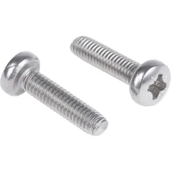 RS PRO, Schrauben, Schrauben Linsenkopf A2 Kreuz M4x16mm