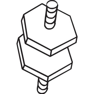 BOSAL Gummistreifen, Abgasanlage 255453