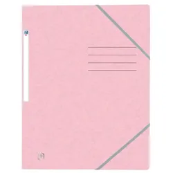 OXFORD Eckspanner TOP FILE+ DIN A4 pastell-rosa