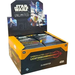 FFG Star Wars: Unlimited - Umschalten auf Lichtgeschwindigkeit (Booster-Display) (Deutsch, 2 - 6 Spieler)