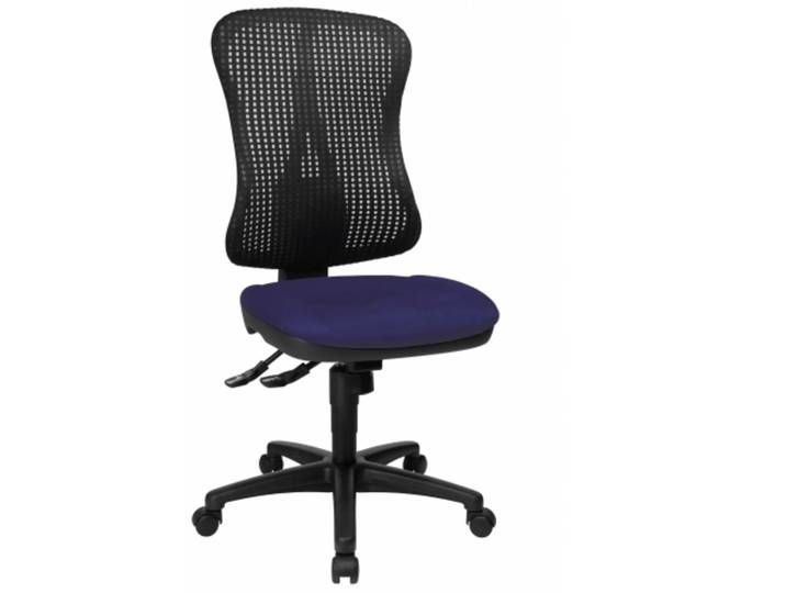 HJH SOLUTION BASIC - Profi Bürostuhl Blau