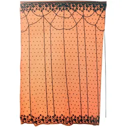 Halloween Dekoration - Vorhang (orange, 160x210cm)