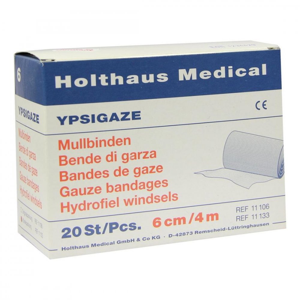 Holthaus Medical GmbH & Co. KG Ypsigaze Mullbinde 6cmx4m 03943386