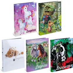 HERMA, Ordner, Sortiment Zeugnis-Ringbücher (A4, 30 mm, 10 Stk.)