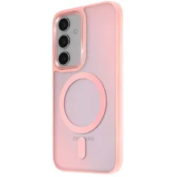 Mayaxess Galaxy S24 Set mit Hülle, 20W Ladegerät & Kopfhörer (Samsung Galaxy S24), Smartphone Hülle, Rosa
