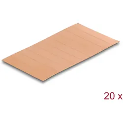 Delock Kupferstreifen 35 x 7 mm selbstklebend 200 Stück