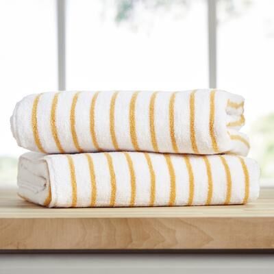 Becky Cameron 100% Cotton Ultra Soft Plush Cabana Towels