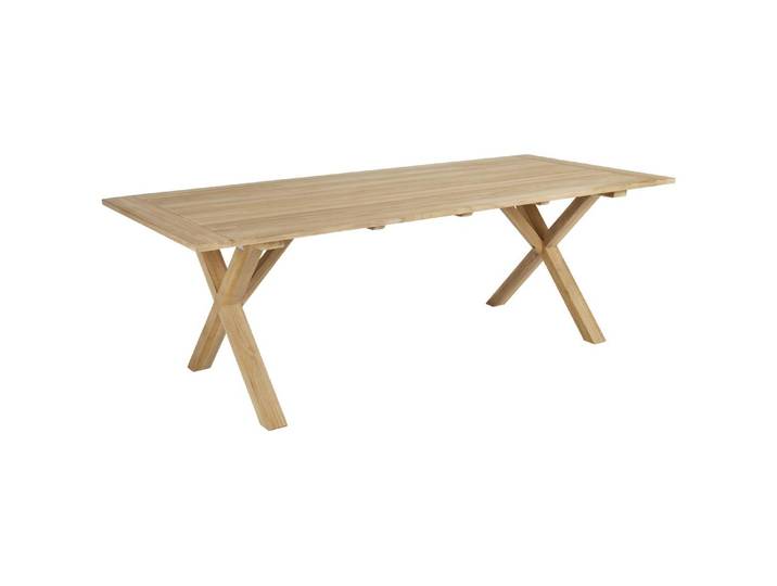 Brafab Brutus Gartentisch Teak Natur 220x95x73 cm