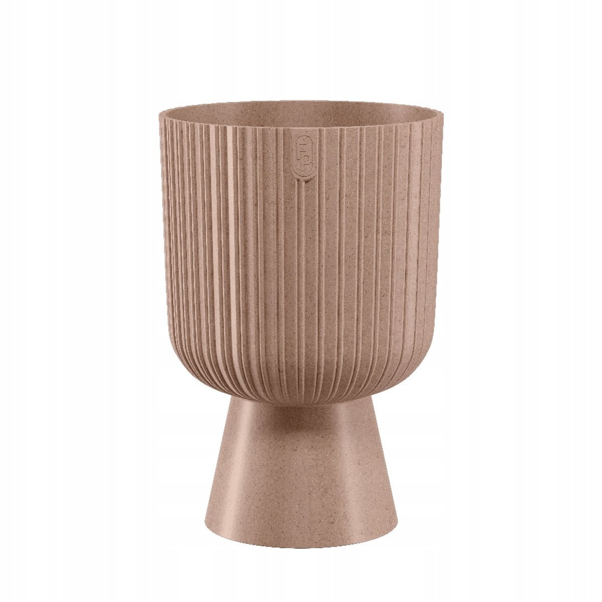 Keli Mika Petit Eco Houten Pot - Beige - Diameter: 13,7 cm