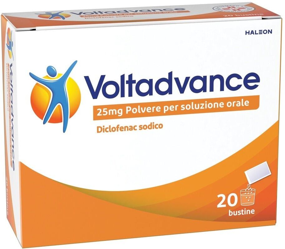 Haleon Voltadvance 25mg 20 bustine polvere per soluzione orale