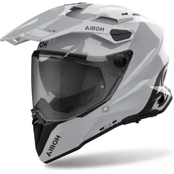 Airoh, Motorradhelm, Commander 2 Color Zementgrau glänzender Motorradhelm (XL)