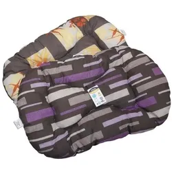 Aime Hundebett – – Ovales Kissen – 50 cm – Grau (Hund, Katze), Hundebett + Katzenbett