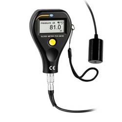 PCE Instruments Glanzmessgerät PCE-GM 80 bis 1000 GU Messgeometrie 60° Messfläche Ø 4,5 mm externer Sensor Speicher