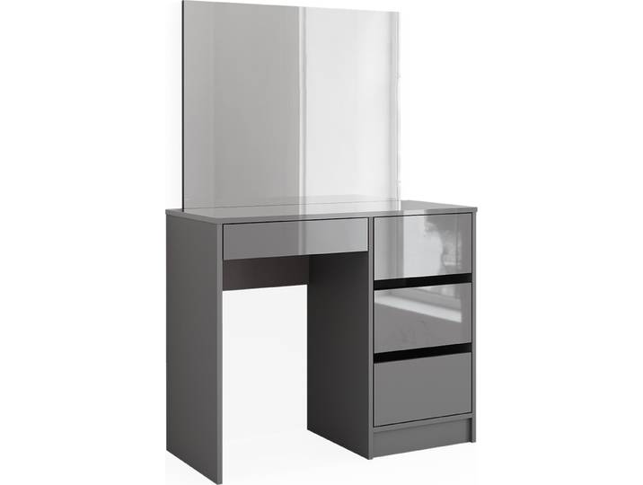 Coiffeuse Vicco Sherry Gris 90cm avec miroir\, Model 41283