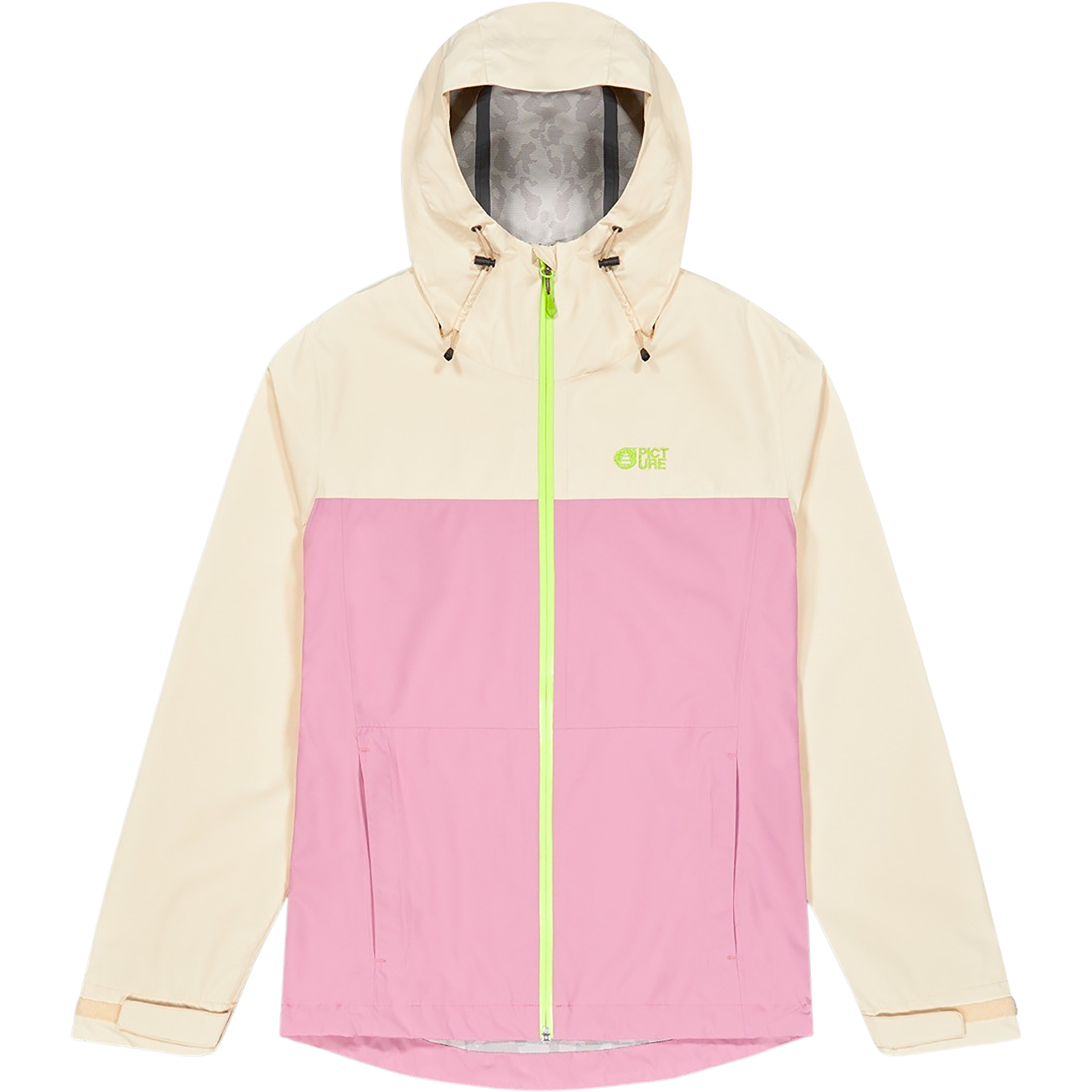 Picture Volute 2.5l Damen Regenjacke rosa Größe XS Trekking Wasserabweisend Wasserabweisend
