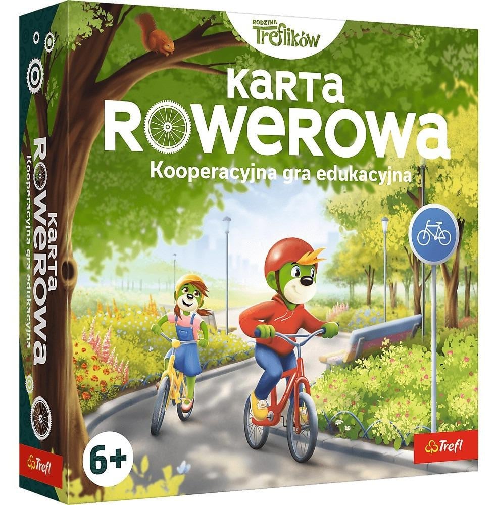 Trefl Leerbordspel Fietskaart voor Kinderen