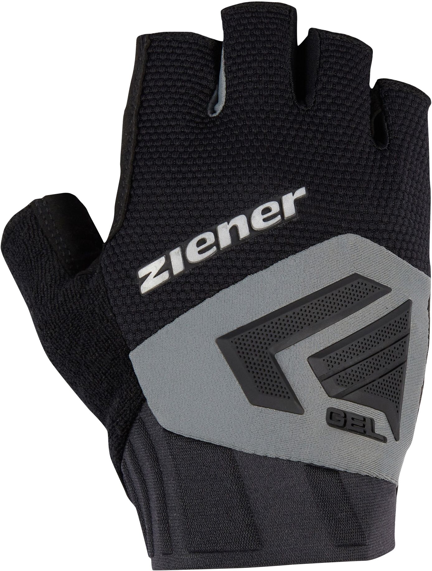 Fahrradhandschuhe ZIENER "CURDIN-Z", Herren, Gr. 9, schwarz, Materialmix, Handschuhe Fahrradhandschuhe schwarz 9