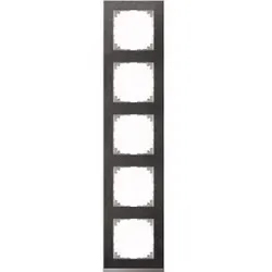 M-Pure Decor-Rahmen 5fach (Schiefer/aluminium)