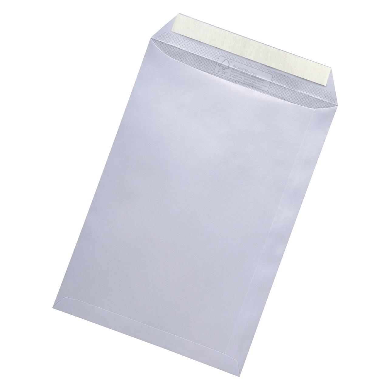 Mailmedia Versandtasche FSC, DIN C4, ohne Fenster, weiss (250 Stk.) (A11080FSC)