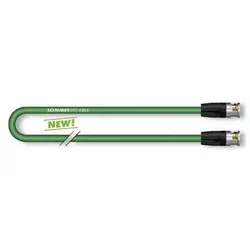 Sommer Cable Video-Patchkabel HD-SDI (HDTV) SC-Vector 0.8/3.7, 1 x 0,80 mm2 (0.50 m), Netzwerkkabel