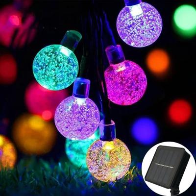 Multicon Wholesale Hub Waterproof Solar Fairy Lights For Outdoor Garden, LEDs String Light, Wedding Decoration solar Color Light 100leds