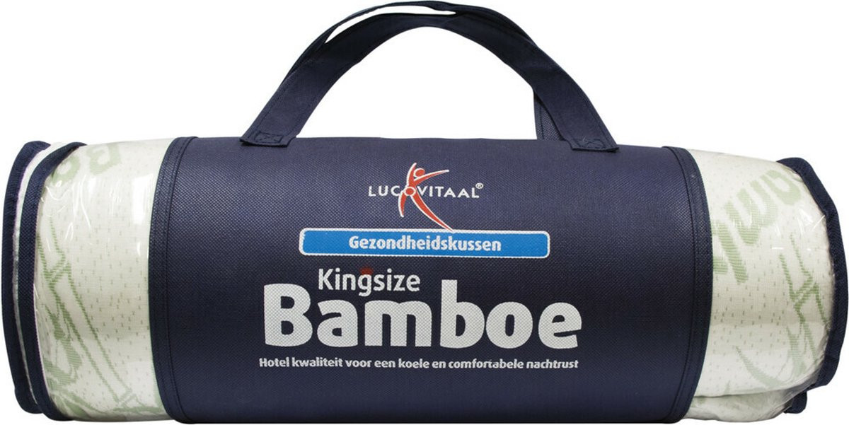 Set van 6 Lucovitaal Bamboe Kussens voor volwassenen